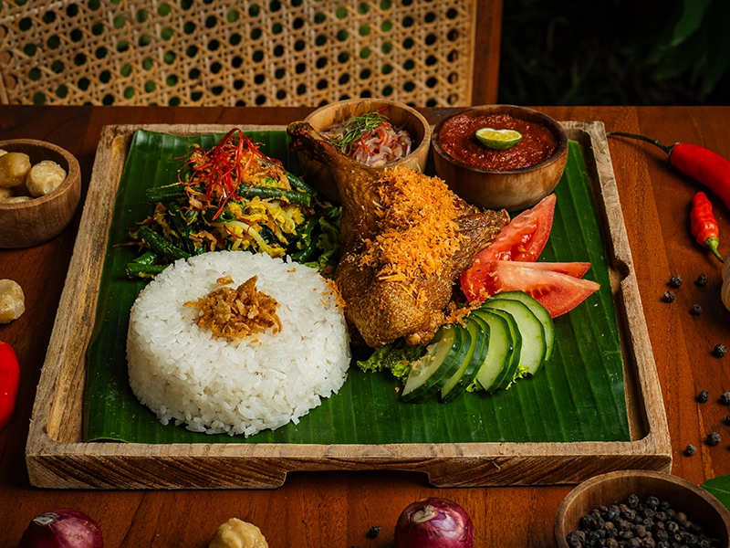 Balinese Crispy Duck